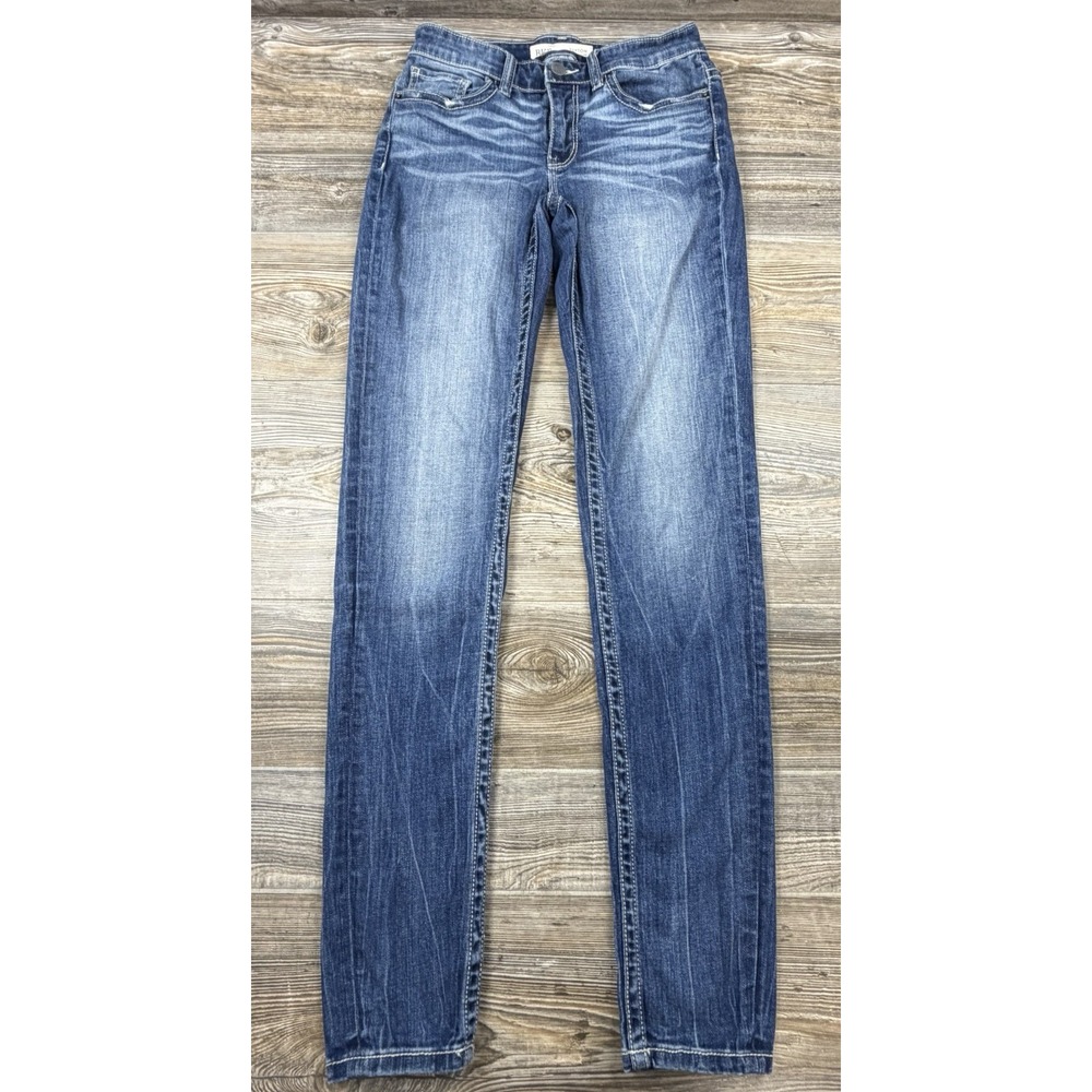 BKE Payton Jeans Womens 25x31.5 FITS 27x33 Low-Rise Skinny Distressed Stretch